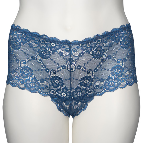 NORTIE Evening-Promise Night Blue Högmidjade Hipstertrosor Plus-Size Produktbild 4