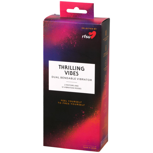 RFSU Thrilling Vibes Dual Bendable Vibrator Produktförpackning 91
