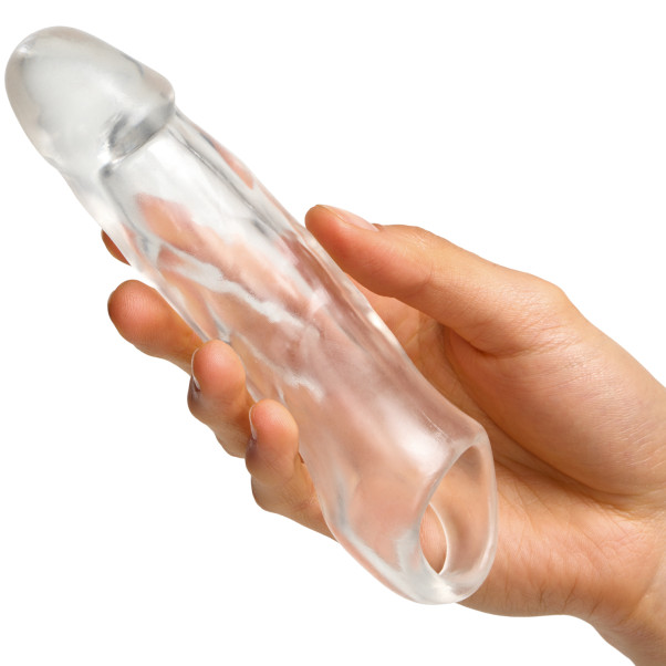 MR.MEMBR X-tend Medium Penissleeve Produktbild i hand 50