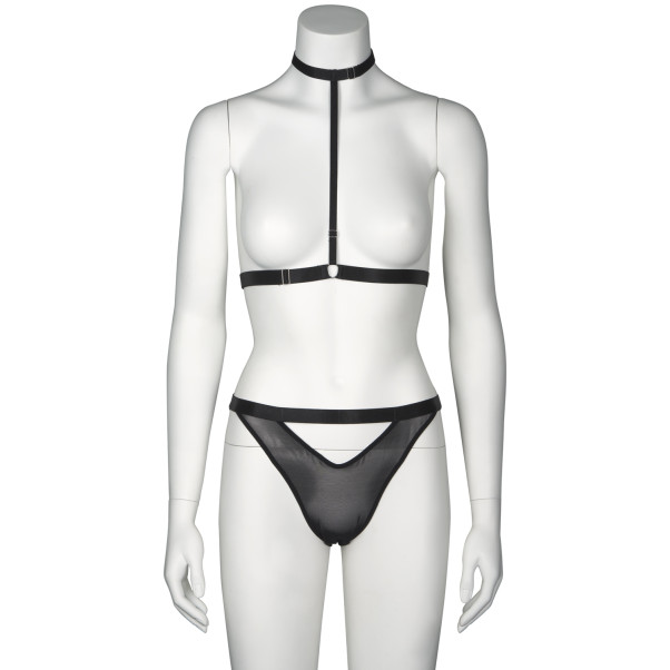 NORTIE Kinky Open Back Trosa och Strap Harness Choker Produktbild 5