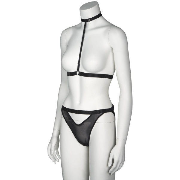 NORTIE Kinky Open Back Trosa och Strap Harness Choker Produktbild 6