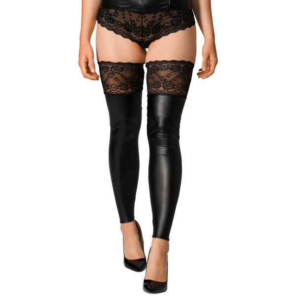 NORTIE Fetish Wetlook Stay-ups Produktbild 2