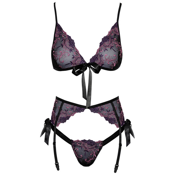 kissable Floral BH och Höfthållare Set Produktbild 3