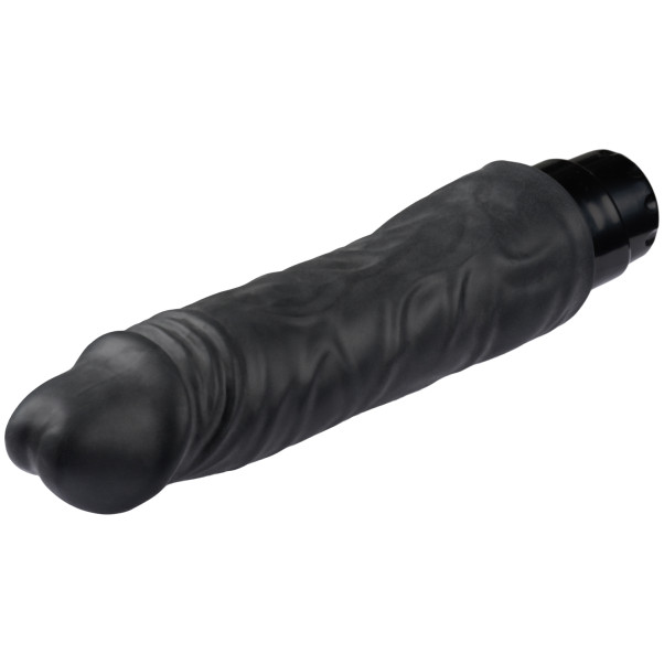 Willie City Luxe Black Realistisk Multispeed Dildovibrator 22,5 cm Produktbild 4