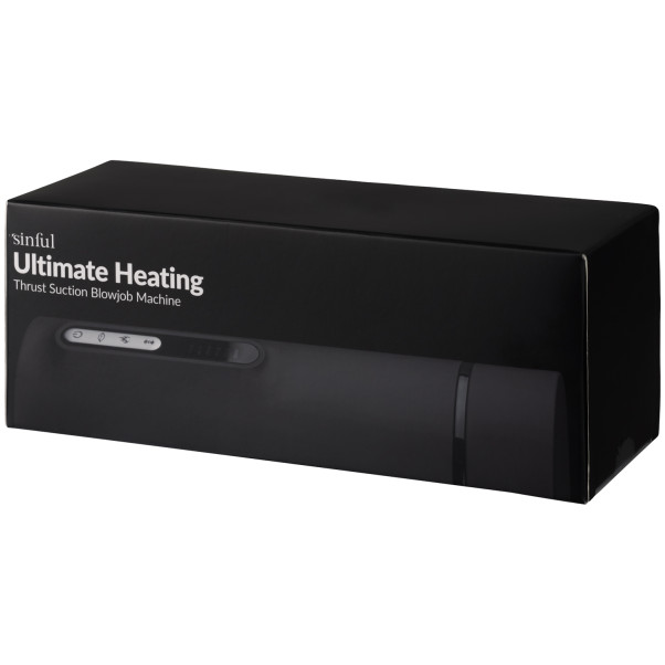 Sinful Ultimate Heating Thrusting Blowjob Maskin Produktförpackning 90