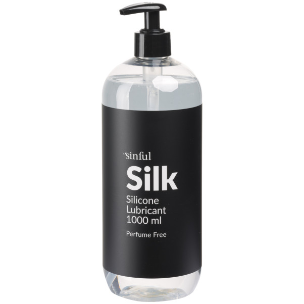 Sinful Silk Silikon Glidmedel 1000 ml Produktbild 1