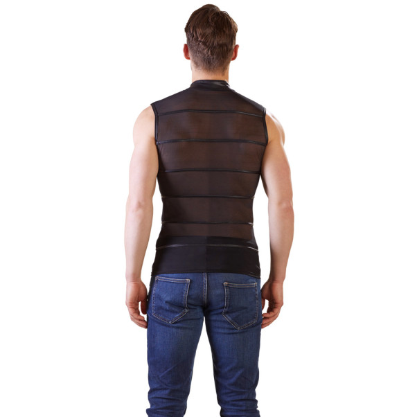 NEK Meshtopp med Dragkedja Produktbild på modell 2