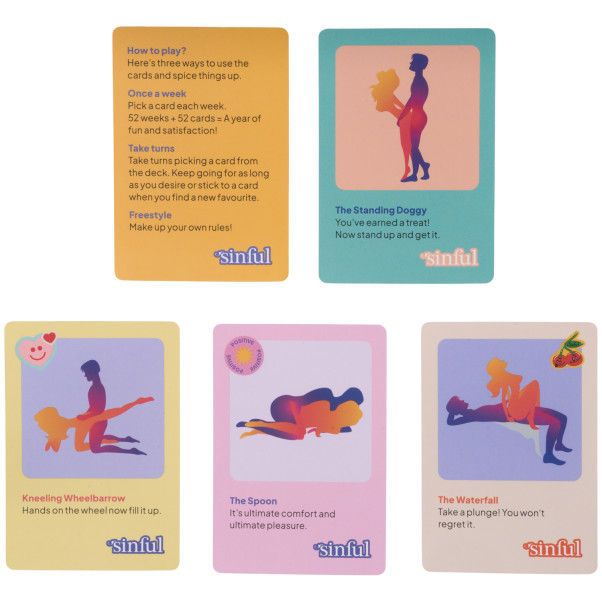 Sinful Sexpositioner Spel Produktbild 2