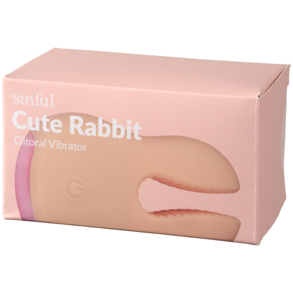 Sinful Cute Rabbit Klitorisvibrator Produktförpackning 90