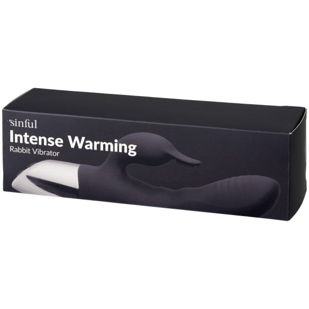 Sinful Intense Värmande Rabbitvibrator Produktförpackning 90