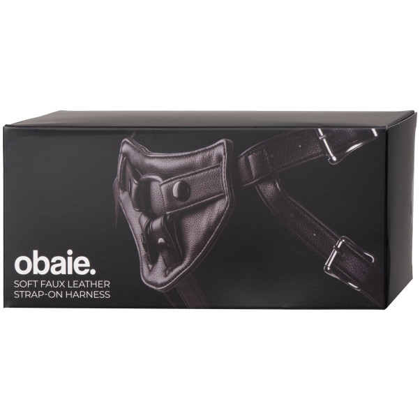 obaie Soft Strap-On Harness i Konstläder Produktförpackning 90