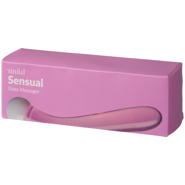 Sinful Sensual Glasmassager Produktförpackning 90