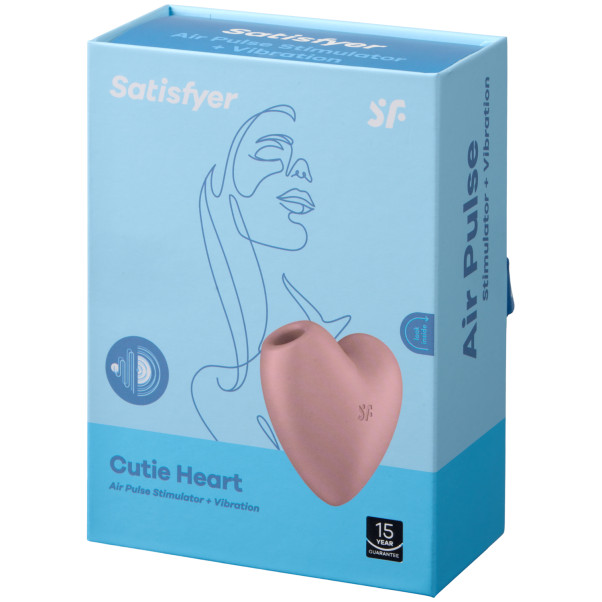 Satisfyer Cutie Heart Lufttrycksvibrator Produktförpackning 90