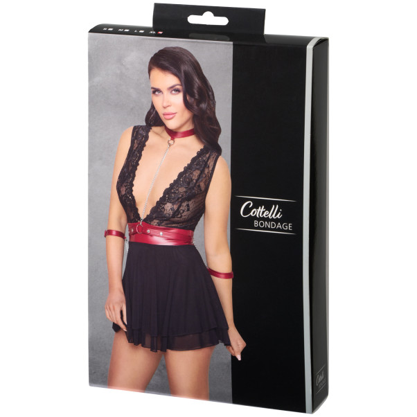 Cottelli Bondage Babydoll med Fasthållning Produktförpackning 90
