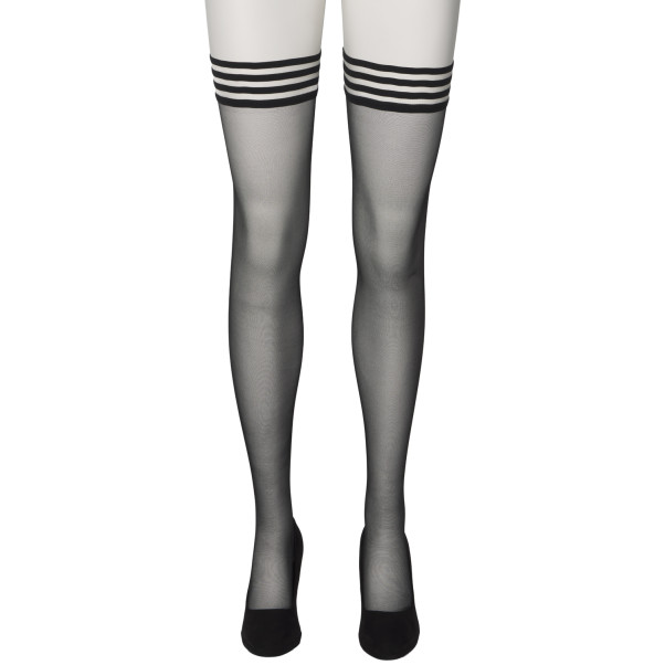 NORTIE Black Arrows Stay-Ups med Baksöm Produktbild 5