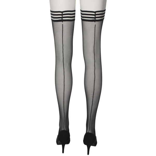 NORTIE Black Arrows Stay-Ups med Baksöm Produktbild 7