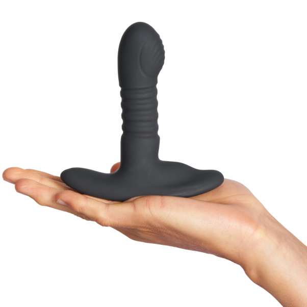 CalExotics Eclipse Thrusting Rotator Prostatastimulator Produktbild i hand 51