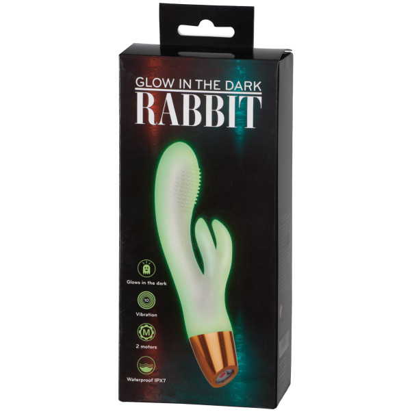 You2Toys Glow in the Dark Rabbitvibrator Produktförpackning 90