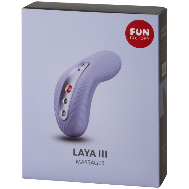 Fun Factory LAYA III Lay-On Vibrator Produktförpackning 91