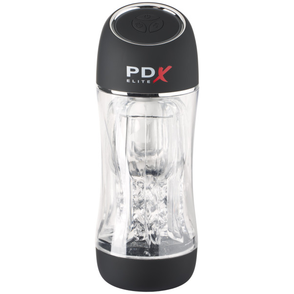 PDX Viewtube Pro See-Thru Vibrerande Stroker Produktbild 1