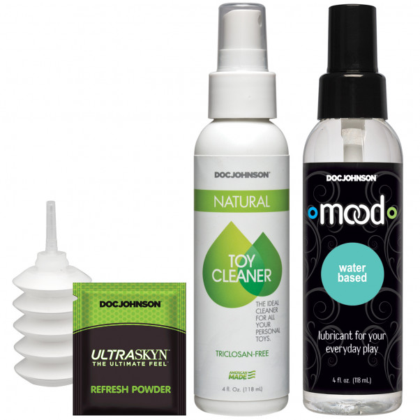 Vac-U-Lock Dual Density Strap-On Ultraskyn Set  5