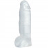 Crystal Clear Large Jelly Dildo  1