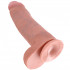 King Cock Realistisk Dildo med Testiklar 30 cm  5