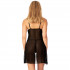 NORTIE Gro Babydoll i Svart Spets Set  3