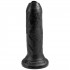 King Cock Uncut Realistisk Dildo 15 cm  1