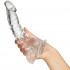 King Cock Clear Dildo med kulor 20 cm  50