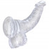 King Cock Clear Dildo med kulor 20 cm  3