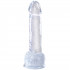 King Cock Clear Dildo med Kulor 19 cm  2