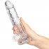 Willie City Classic Realistisk Klar Dildo 19,5 cm  4