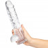 Willie City Classic Realistisk Klar Dildo 24,5 cm  4