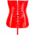 Black Level Lackkorsett och G-String Röd  4