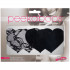 Peekaboos Nipple Stickers Hjärtan Spets 2-pack  100