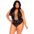Leg Avenue Grenlös Teddy i Spets Plus Size  1
