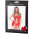 Leg Avenue Romantic Röd Babydoll och G-String Set Produktförpackning 90