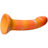 baseks Orange Sunset Silikondildo 18 cm Produktbild 4