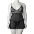 NORTIE Basil Black Babydoll Set Plus-Size Produktbild 4