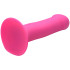 Squeeze-It Squeezable Vibrerande Pink Dildo 17,5 cm Produktbild 4