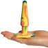 A-Play Groovy Sunrise Analplugg 12,8 cm Produktbild i hand 50