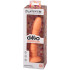 Dillio Platinum Wild Thing Peach Dildo med Sugkopp 17,2 cm Produktförpackning 90