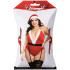 Dreamgirl North Pole Hottie Teddy-set Plus-Size Produktförpackning 90
