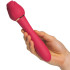 Tracy's Dog Rose Wand och Lufttryckvibrator Produktbild i hand 50