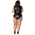 NORTIE Fetish Wetlook Grenlös Body Plus-Size Produktbild 3