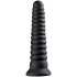 Hismith Svart KlicLok Ribbed Dildo Tower Produktbild 1