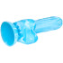 baseks Glow in the Dark Blue Sky Realistisk Dildo 20,5 cm Produktbild 4