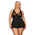 Obsessive Luvae Babydoll Plus Size Produktbild på modell 1
