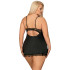 Obsessive Luvae Babydoll Plus Size Produktbild på modell 2